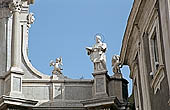 Catania, a particular of the cathedral 